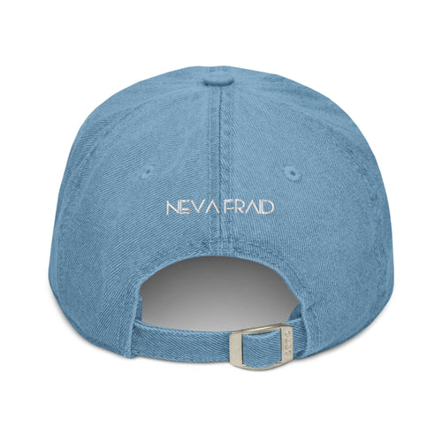 Neva Fraid Denim Hat