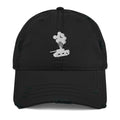 Neva Fraid Distressed Dad Hat