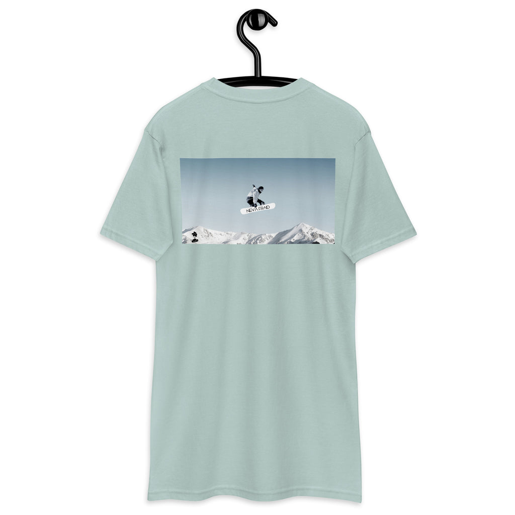 Nevafraid Snowboard premium heavyweight Tee