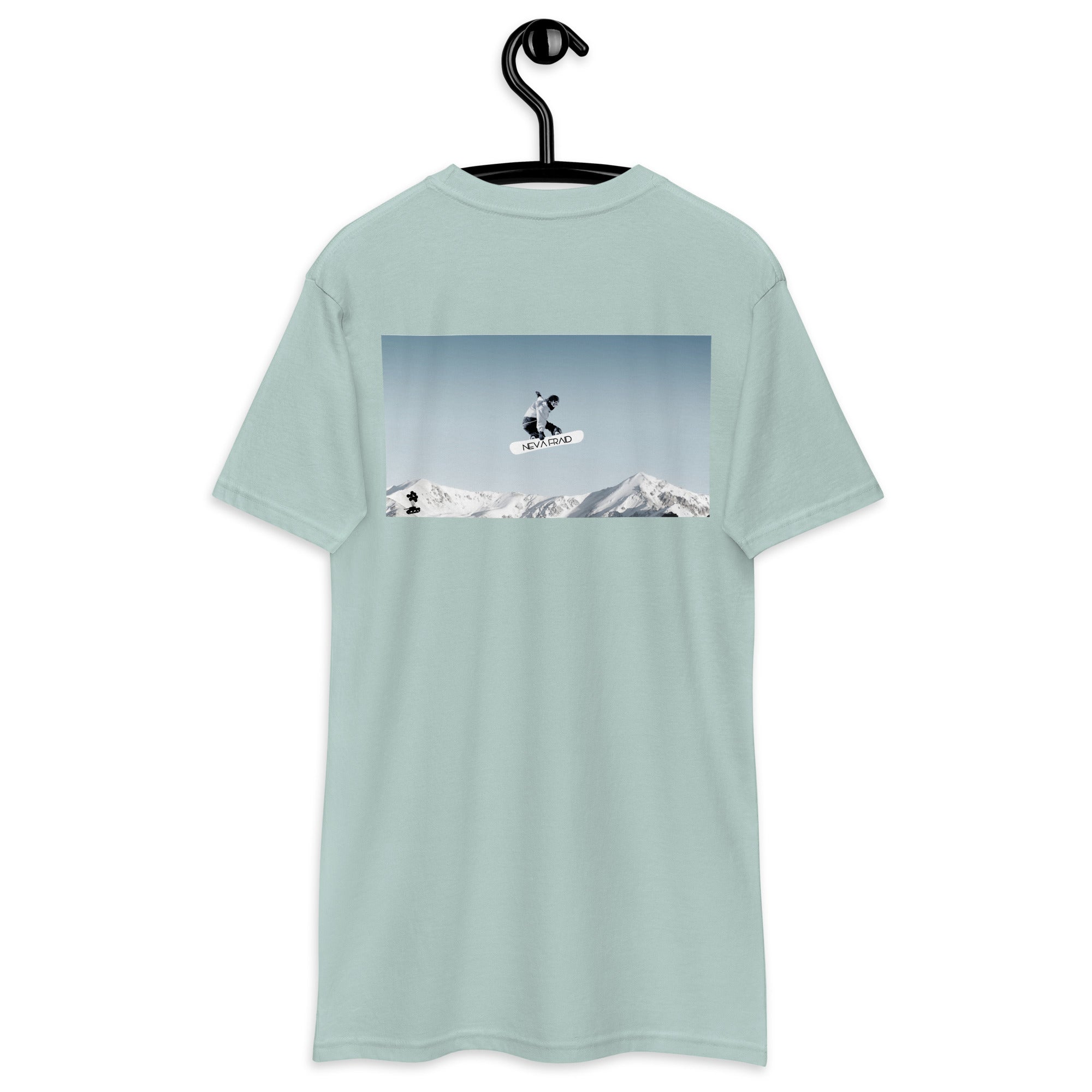 Nevafraid Snowboard premium heavyweight Tee