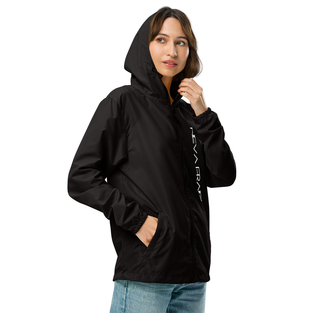 Neva Fraid Unisex lightweight zip up windbreaker