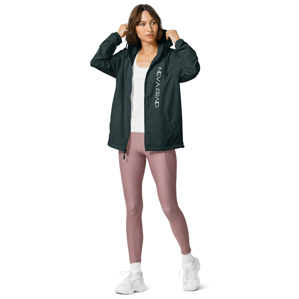 Neva Fraid Unisex lightweight zip up windbreaker