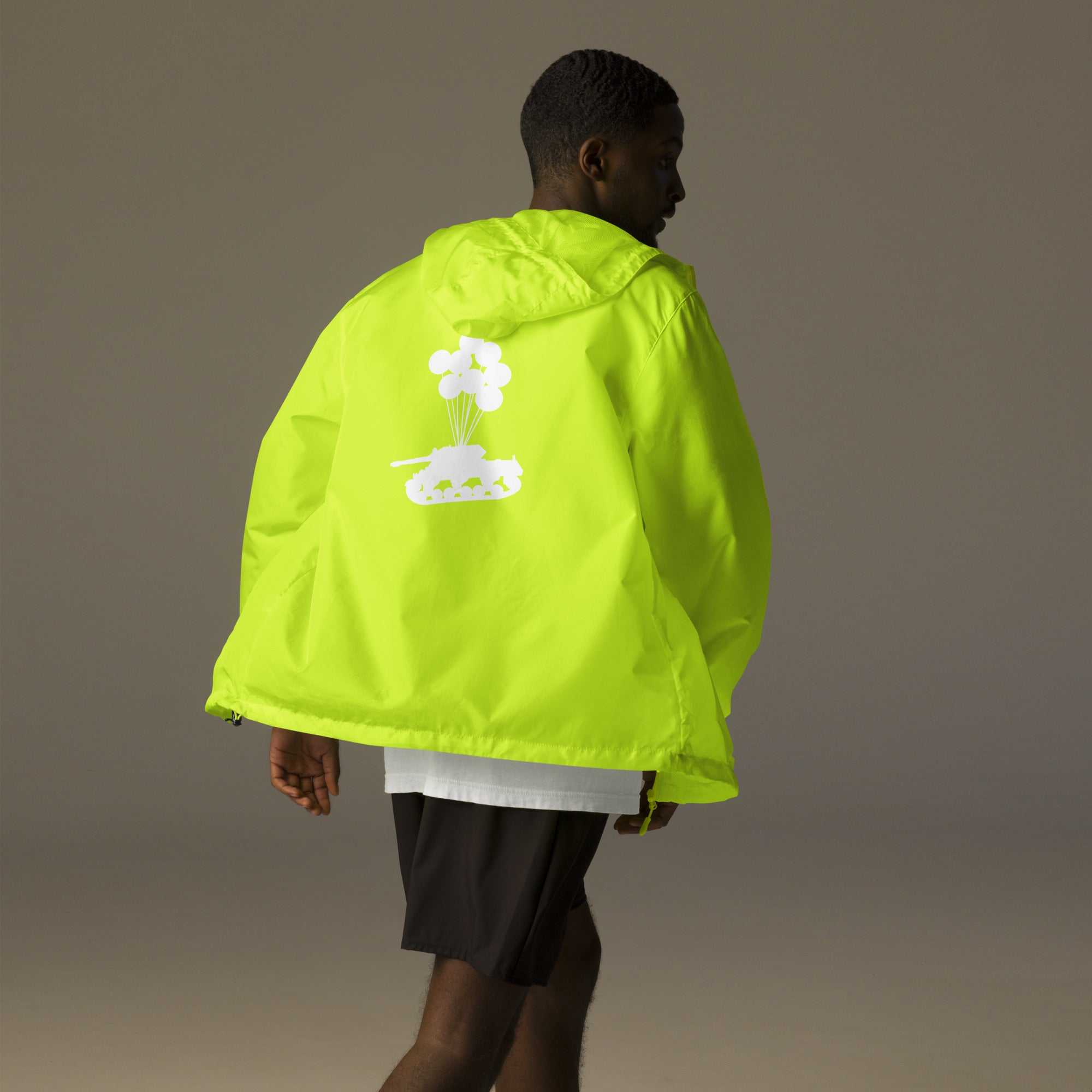 Neva Fraid Unisex lightweight zip up windbreaker